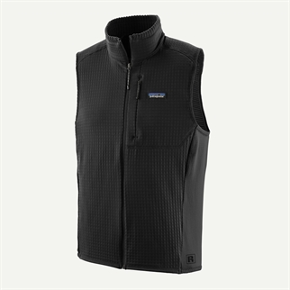 Patagonia Mens R1 Vest sort front